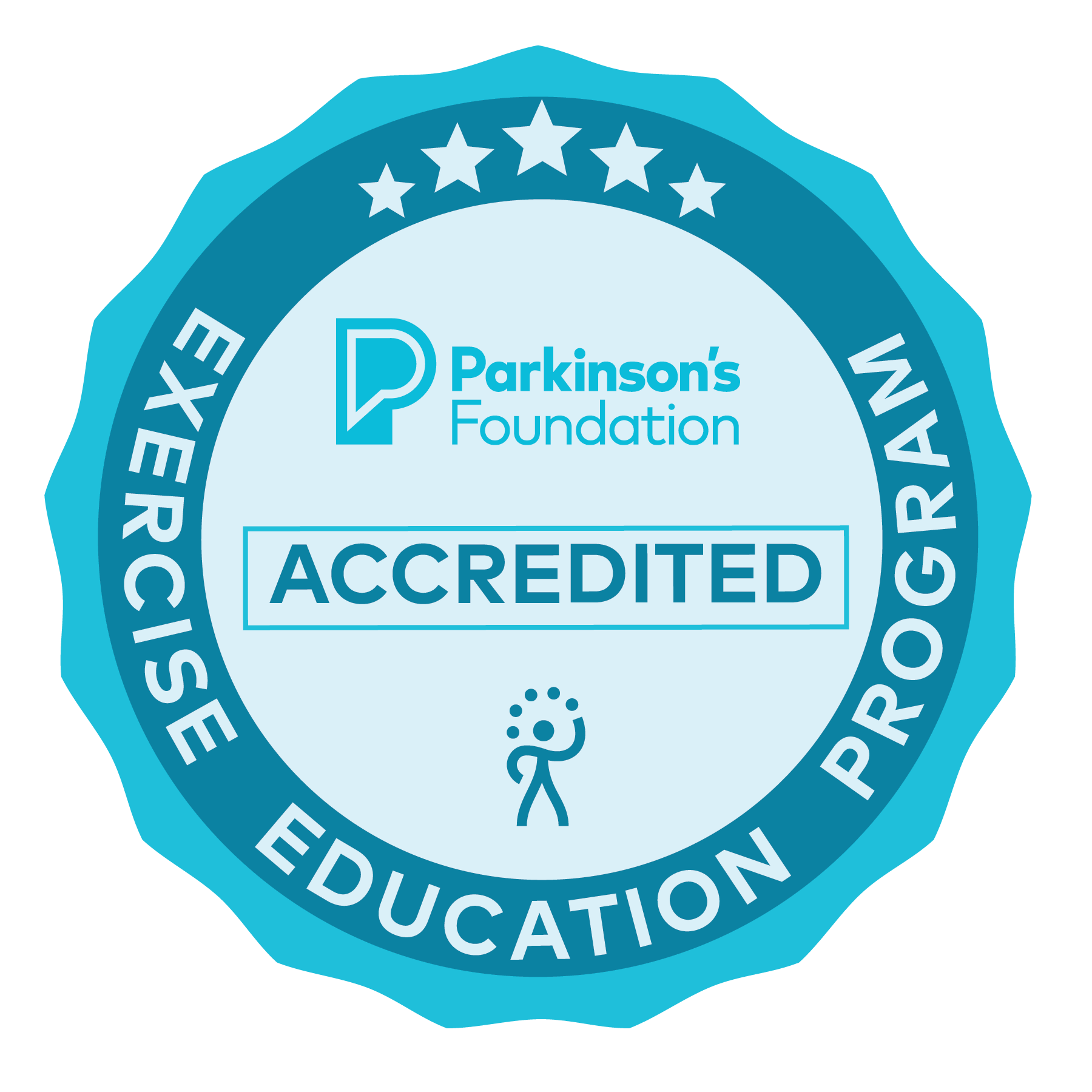 Parkinson’s Accredited Exercise Education Program badge