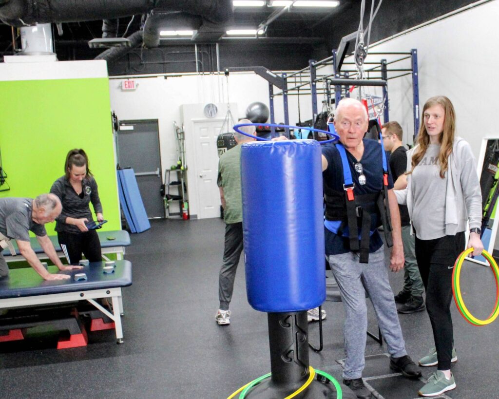Client training with a Neuro Exercise Specialist