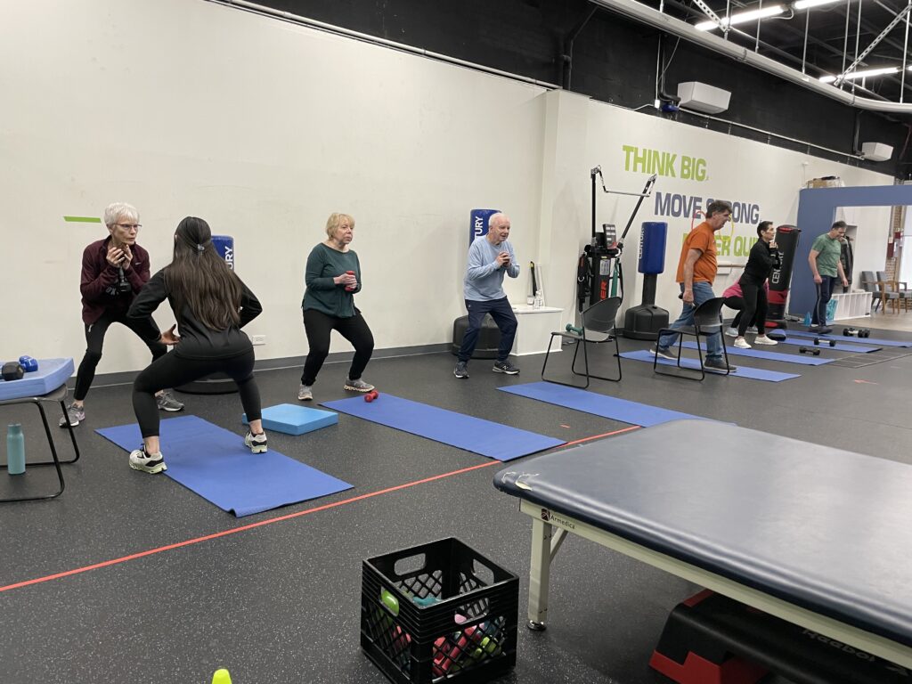 Participants in a Movement Revolution community class